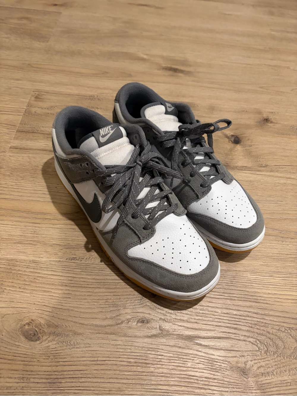 Nike Dunk lows 3M Gray and White